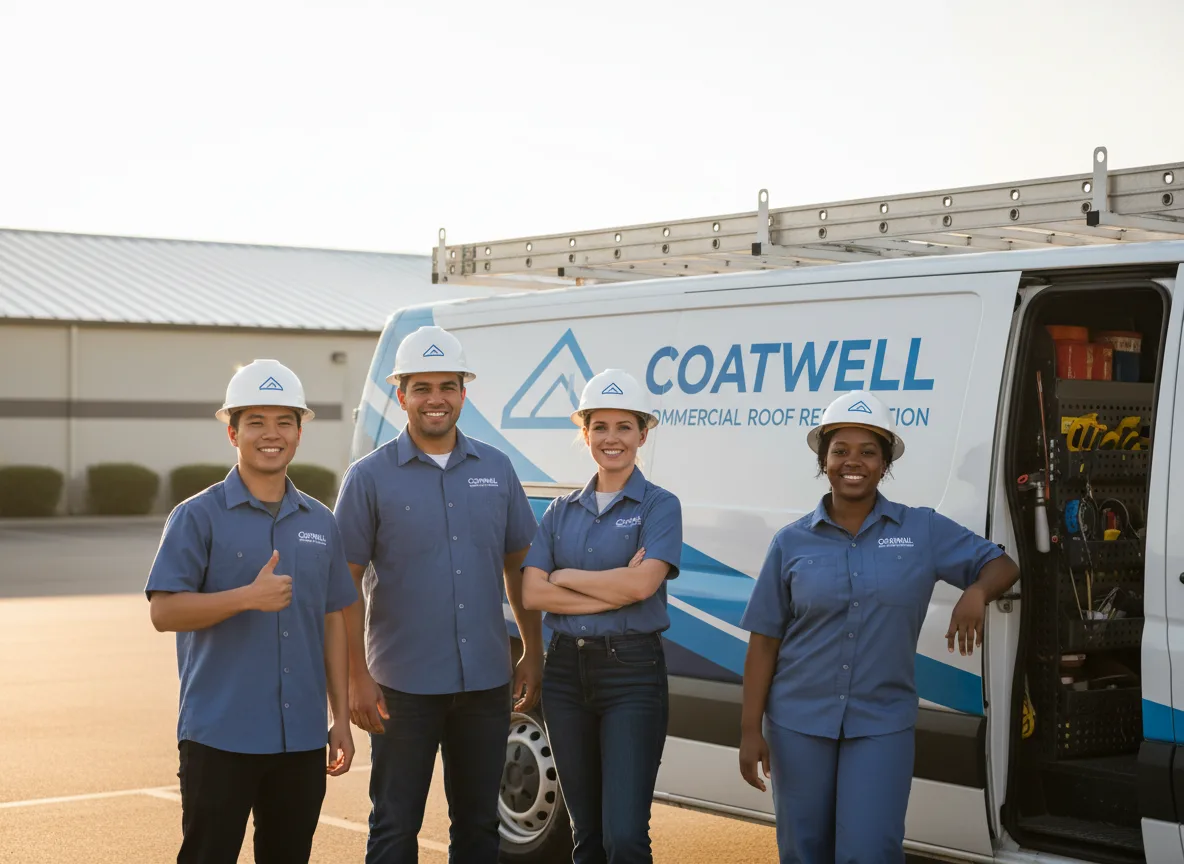 Commercial roof coating company in Rolfe, IA